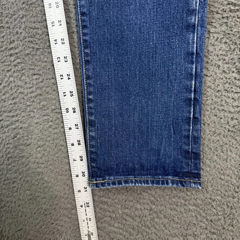 Polo Ralph Lauren Jeans Mens 32x32 Blue Varick Slim Fit Button Fly Dark Wash